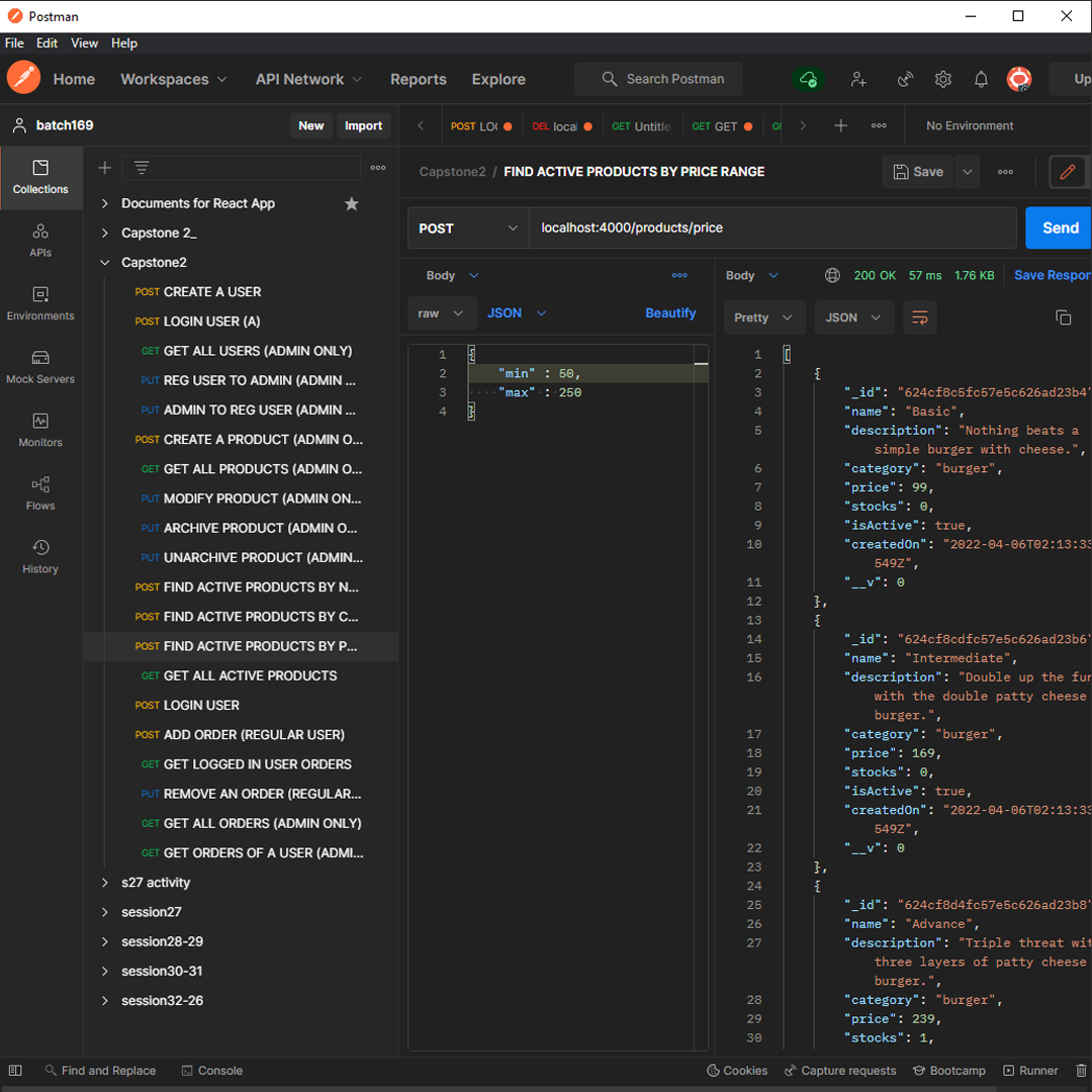 E-commerce API